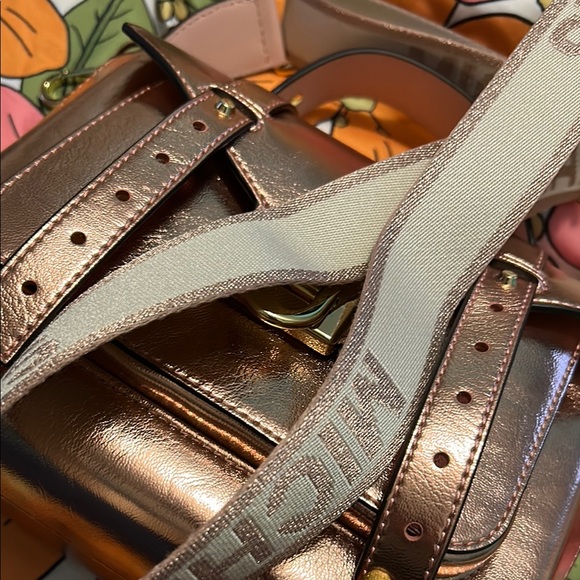 Michael Kors Rose Gold Satchel - Picture 7 of 9